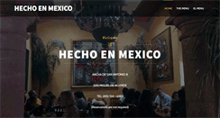 Desktop Screenshot of hechoenmexicosma.com